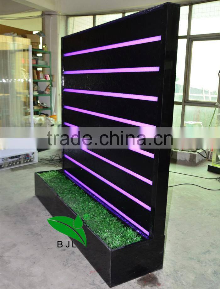 led strip hotel lobby decoration large led waterfall fountain
