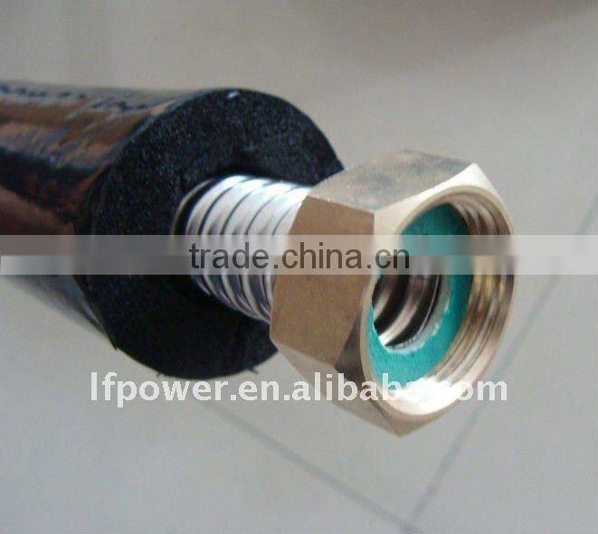 Semi-rigid solar hose single pipe and double pipe