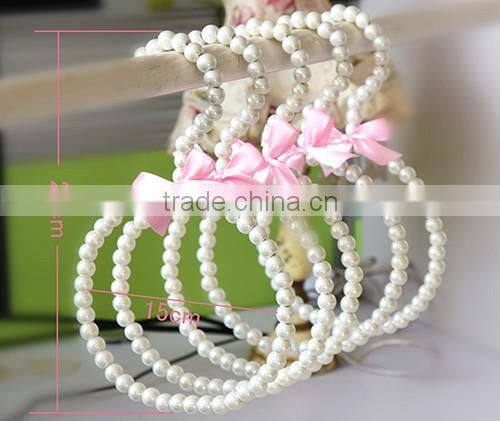 Pearl Scarf Hanging Racks Ties And Scarves Hanger Plastic Clothes Hangers