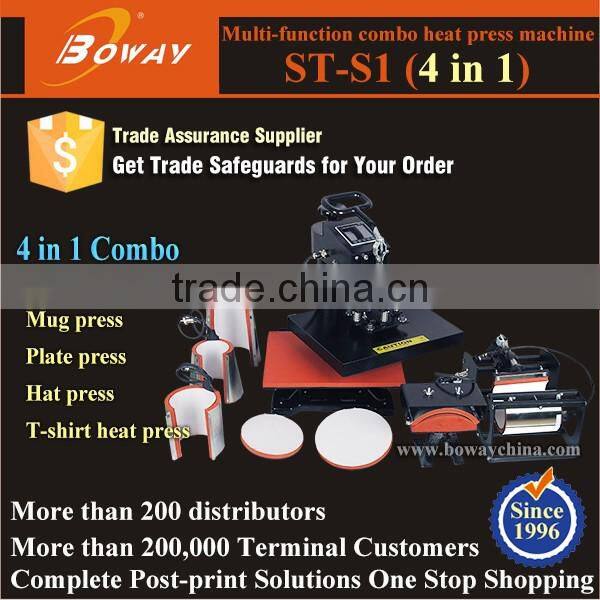 Hydraulic Automatic Sublimation Flatbed garments hot heat transfer printing machine
