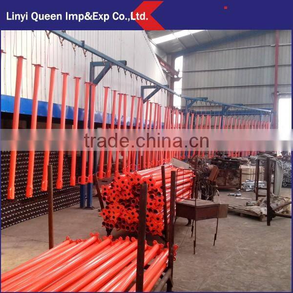 scaffold tube load capacity structural props trech struts sizes