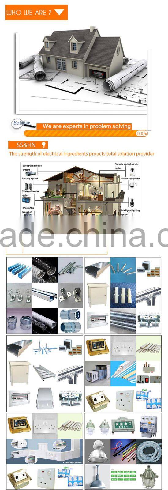 Alibaba recommend best sale ladder HDG outdoor cable tray