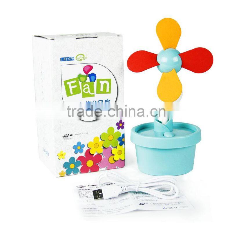 mini travel usb rechargeable fan with strong wind