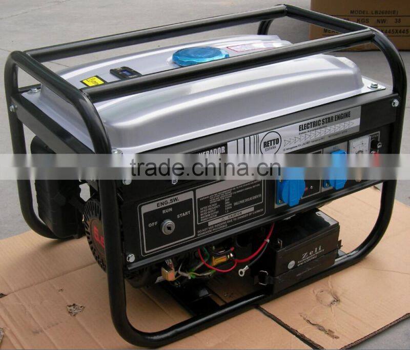 4 stroke gasoline engine 163cc gasoline used generators for sale