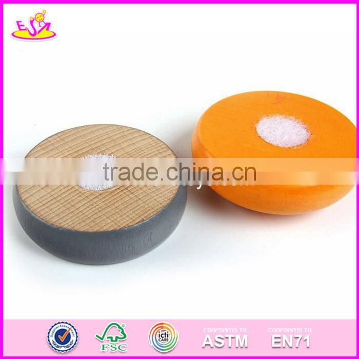 2017 New design kids pretend toys wooden play food W10B182