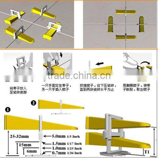2016 hotsale plastic ceramic tile self leveling systems