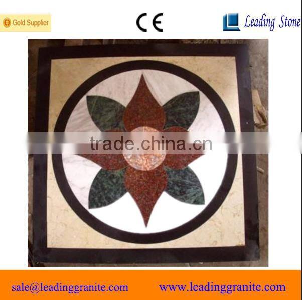 cheap coloured granite floor mosaic tile