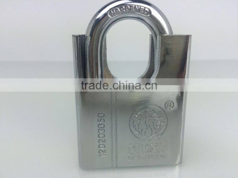 Top security cast iron padlock, cheap price mirror home lock