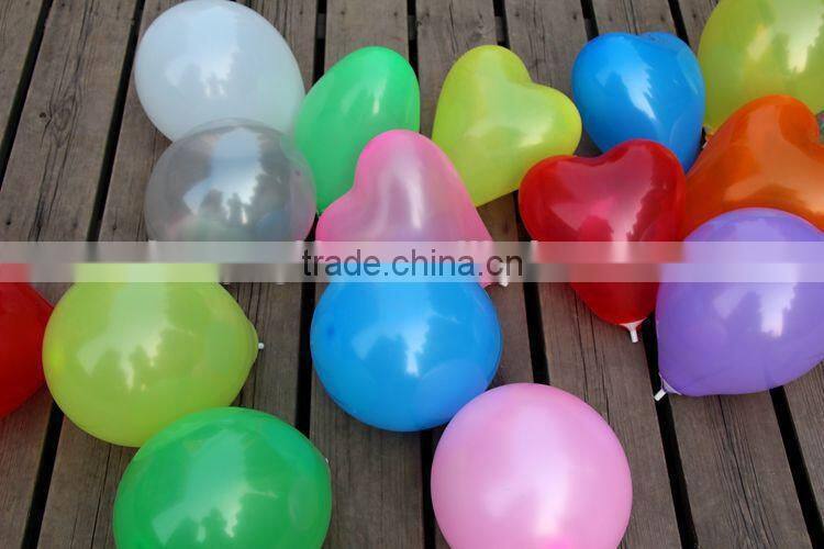 Colorful Latex Balloon Wholesale Wedding Decoration Balloon Heart Shaped Party Balloon