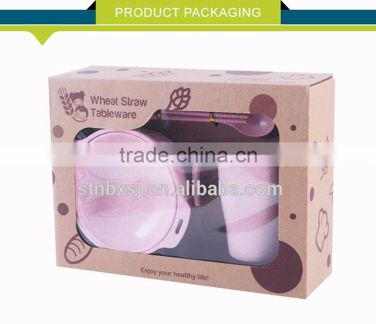 New Product Food grade wheat straw tableware bowl