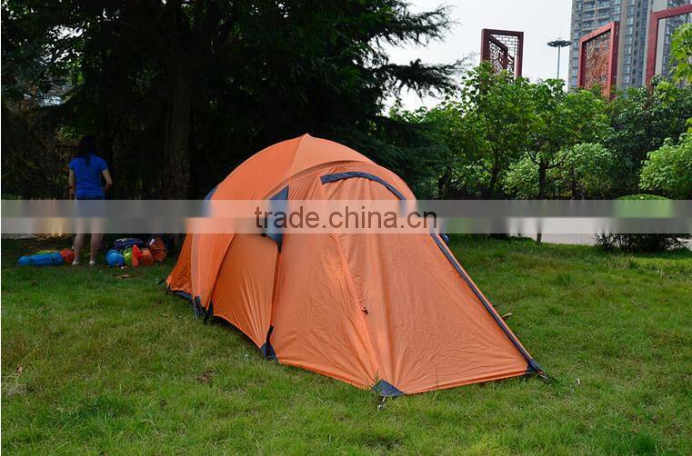 Silicon-Coated Top Quality Camping Tent for 3 Person