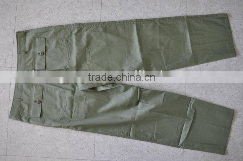 Manufacturer of Lybian OD Green 65%C 35%P Summer Military Uniforms