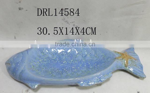 decorative ocean products in ceramic