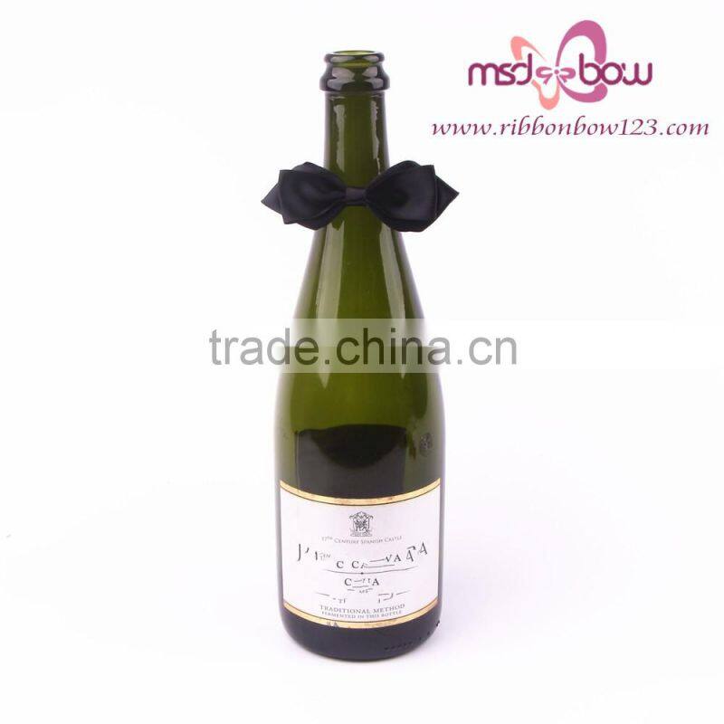 HOT sales christmas wine package of ribbon bow