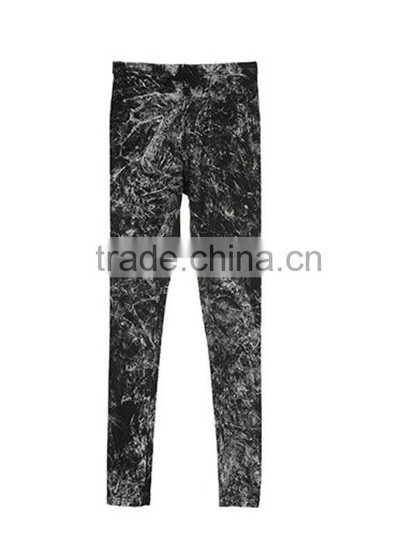 OEM factory direct printed latest design jeans pants for girl