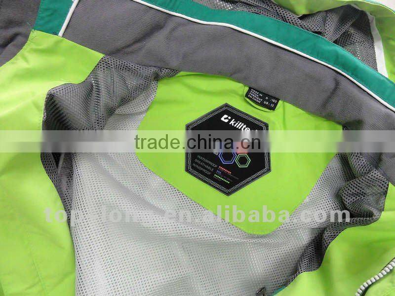 Men sportswear outdoor clothing brands with hood windproof waterproof