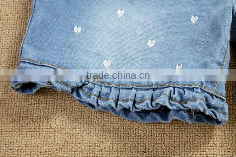 GZY direct sell price high quality jean shorts ladies wholesale china fahsion and slim style stock lots 2017