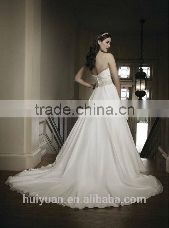 new sexy white ball gown sleeveless flowing chiffon beach wedding dress