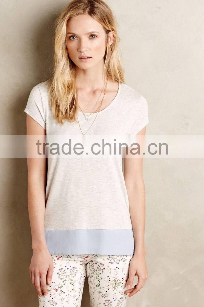 China Manufacturer High quality Fashion Polyester t shirt fabric types