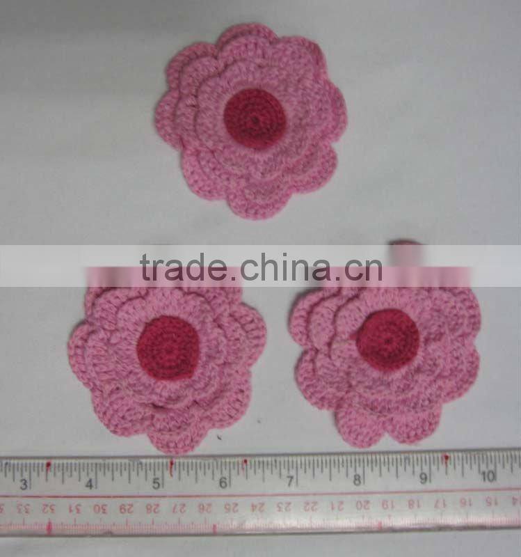 embroidery flower,china flower trim, fabric flower trim