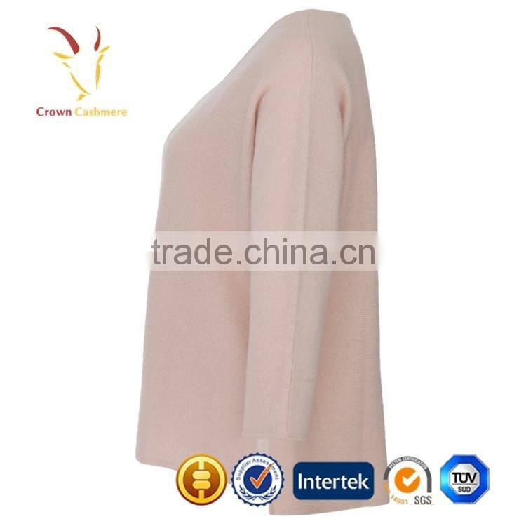 New Design Knitted Women Pullover Sweater Pattern