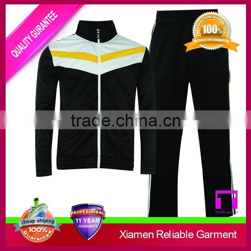 Custom cricket tracksuit funnel collar with drawstring supplier in China