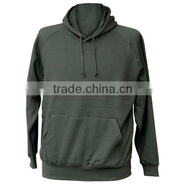 men's plain polyester cotton fleece hoodies