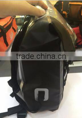 Multi-functional PVC Tarpaulin Waterproof Pannier Messenger Backpack Bicycle Bag