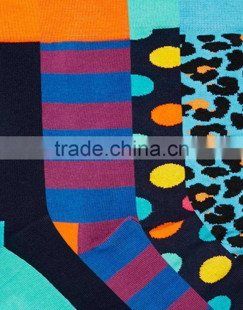 mens cotton socks,blue and pink socks for men,sublimation printing cotton socks