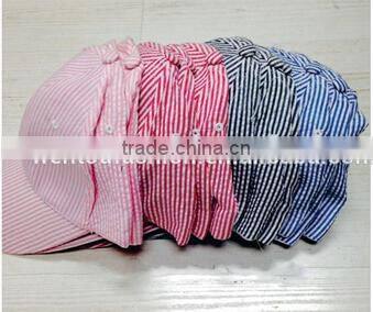 Hot sale personalised fashionable Seersucker Baseball Cap