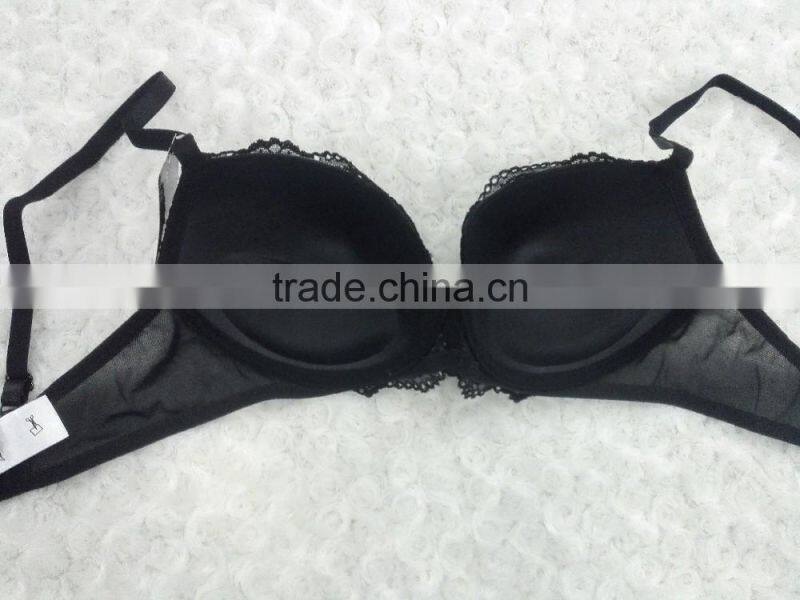 2017 hot images women sexy push up bra underwear in chinese factory
