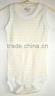 baby cotton sleeveless romper