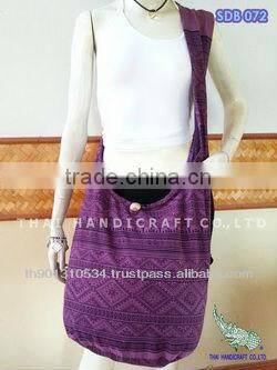 Thai Large Cotton Shoulder Hippie Boho Hobo Sling Crossbody Yaam
