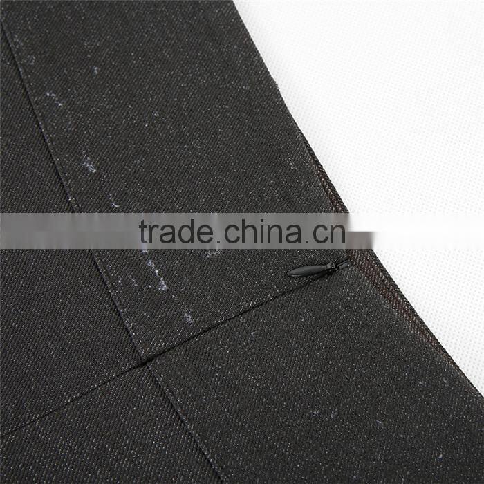 Latest new design high waist narrow women formal long skirt suit