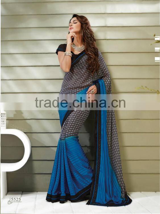 Designer Printed Sarees Collections