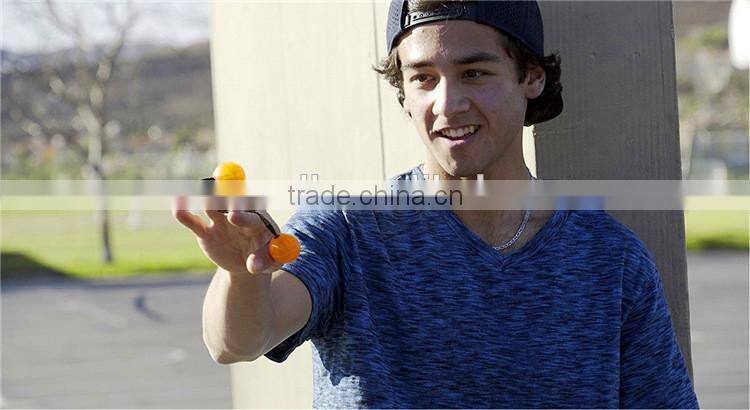 Flashing Led Light Up Finger Fidget Thumb Chucks Anti Stress Toys Multi Colors Finger LED Yo Yo Ball