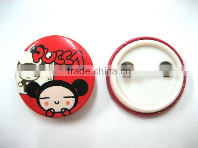 Promotion Button Tinplate Pin Badge