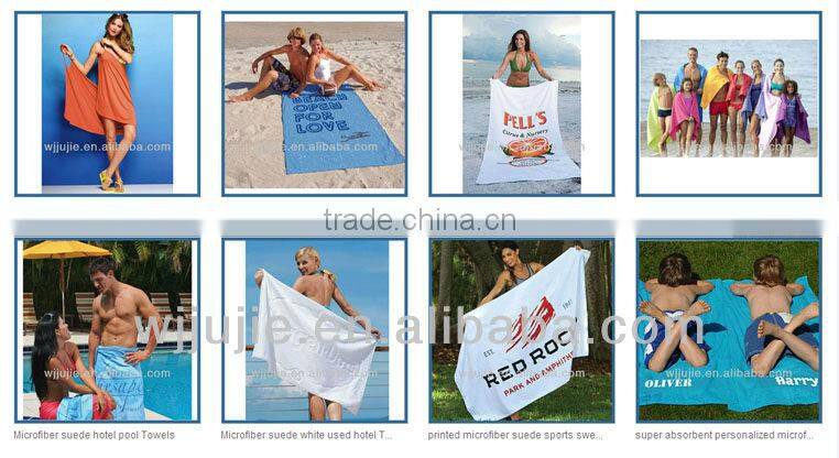 microfiber suede fancy beach towels