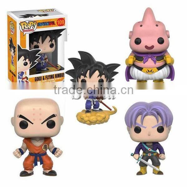 (Hot) 2017 Newest Design POP figure, Dragon Ball Z PVC doll toys, POP figures cheap price