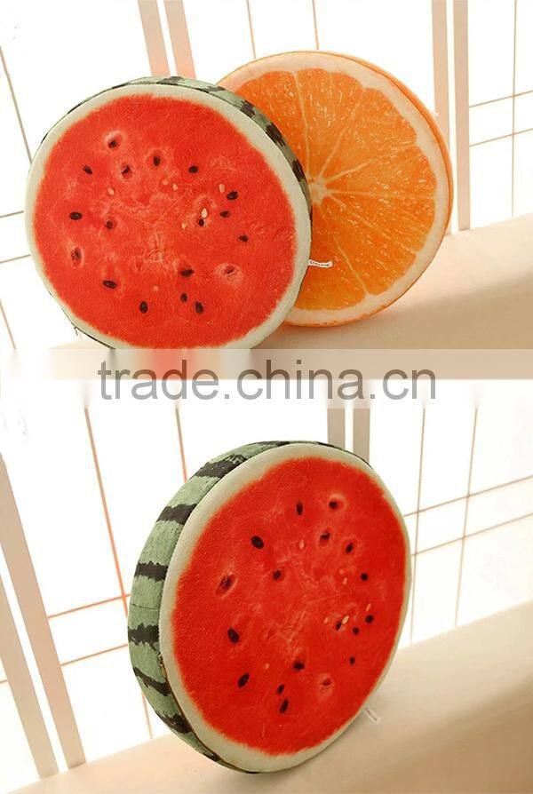hot sale top quality fruit shaped pillow cushion