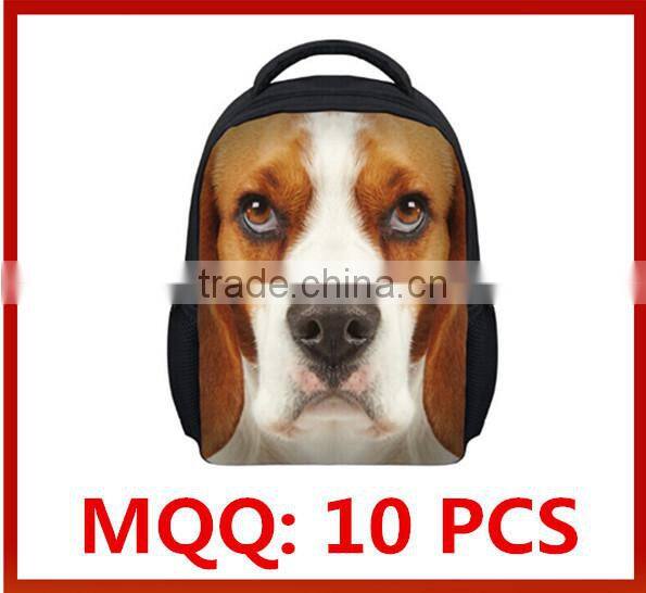 Animal Panda Face 3d Backpack For Kids/3D Printed Fashionable Backpack/3D Printing Trendy Cool Custom Backpacks