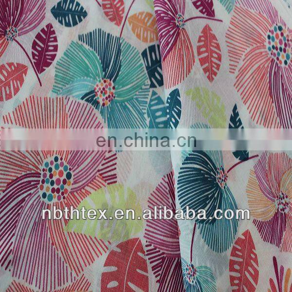 printed cotton voile