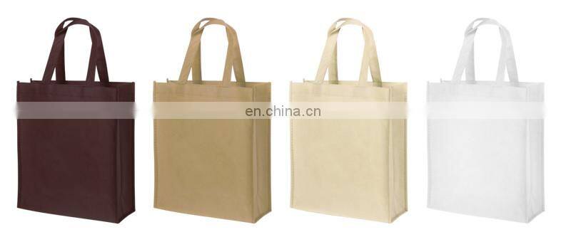 Custom Bulk reusable blank Non Woven Shopping bag