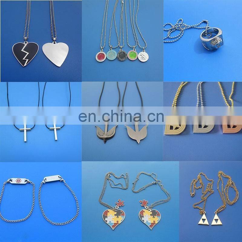 shiny silver newest blank four circle scarf ring promotion gifts