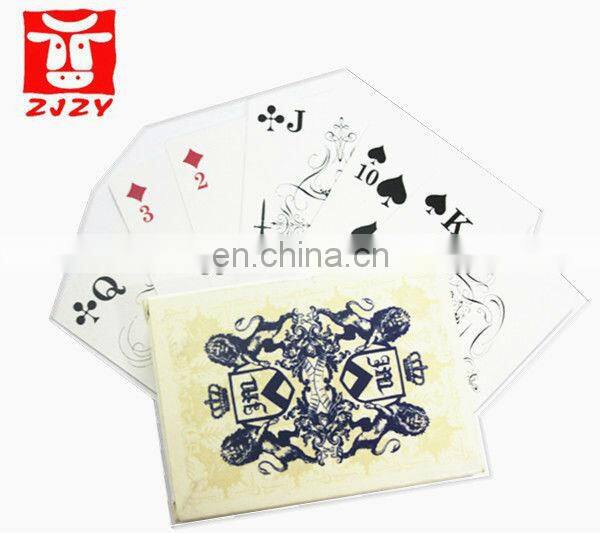 New custom plastic poker (ZY13-5134)