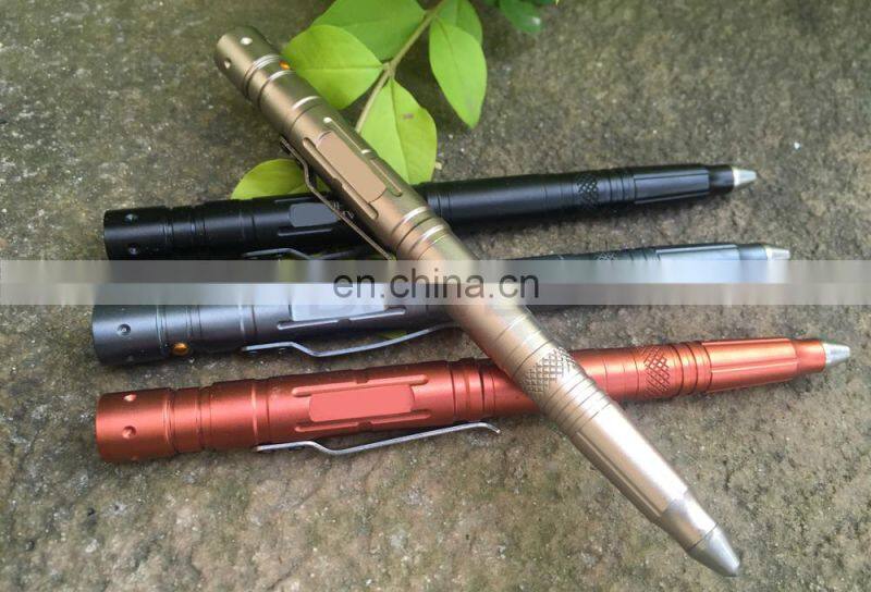 162mm Aluminum Alloy 10 Hour Working Nichia LED Tactical Pen Defense Self Defence
