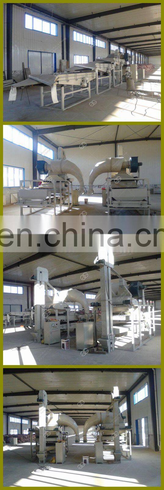 Popular Industrial Sunflower Seed Separating Pumpkin Hemp Seed Shelling Production Line Melon Seed Shelling Machine