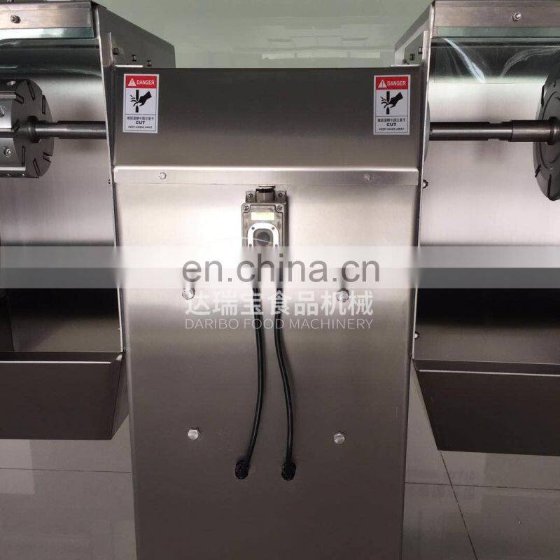 Multifunctional Frozen Meat&Fish Lapping Machine,Frozen Tuna/Sailfish Peeling and Grinding Machine