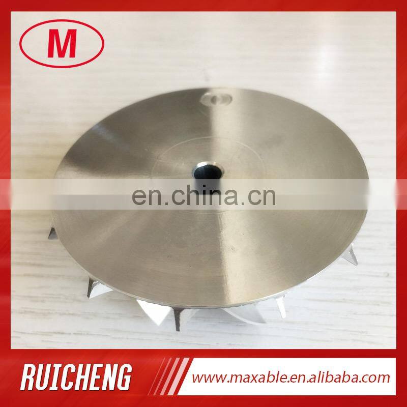 K24 43.70/60.50mm 6+6 blades 5324-123-2019 Turbo Billet/milling/aluminum 2618 compressor wheel