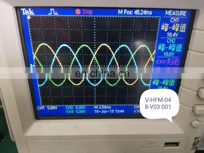 HFM048-V03 48V 160W 3000RPM 0.51Nm 3.92Amp B3 B14 B34 B5 BLDC Brushless dc motor